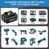 Makita 18V 6.0Ah LXT BL1860 Power Tools Replacement Li-Ion Battery (2-Pack Set)