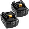 Makita 18V 6.0Ah LXT BL1860 Power Tools Replacement Li-Ion Battery (2-Pack Set)
