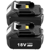 Makita 18V 6.0Ah LXT BL1860 Power Tools Replacement Li-Ion Battery (2-Pack Set)
