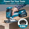 Makita 18V 8.0Ah LXT Li-Ion Battery BL1830 BL1840 BL1850 BL1860 (2-Pack Set)