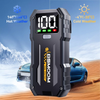 5000A Battery Booster Pack Car Jump Starter Power Bank USB Charger LCD Screen