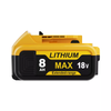 DeWalt 18V 8.0Ah XR DCB182 DCB184 Power Tools OEM Replacement Li-Ion Battery