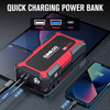 GOOLOO 2000A 12V Car Battery Booster Pack Jump Starter USB Charger Power Bank