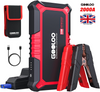 GOOLOO 2000A 12V Car Battery Booster Pack Jump Starter USB Charger Power Bank