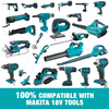 Makita 18V 5.0Ah LXT BL1850 Power Tools Replacement Li-Ion Battery (2-Pack Set)
