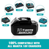 Makita 18V 5.0Ah LXT BL1850 Power Tools Replacement Li-Ion Battery (2-Pack Set)
