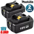 Makita 18V 6.0Ah LXT BL1860 Power Tools Replacement Li-Ion Battery (2-Pack Set)