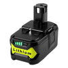 Ryobi 18V 5.0Ah RB18L50 ONE+ Power Tools OEM Replacement Li-Ion Battery Pack