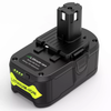 Ryobi 18V 6.0Ah ONE+ Power Tools Li-Ion Battery RB18L40 RB18L50 (2-Pack Set)